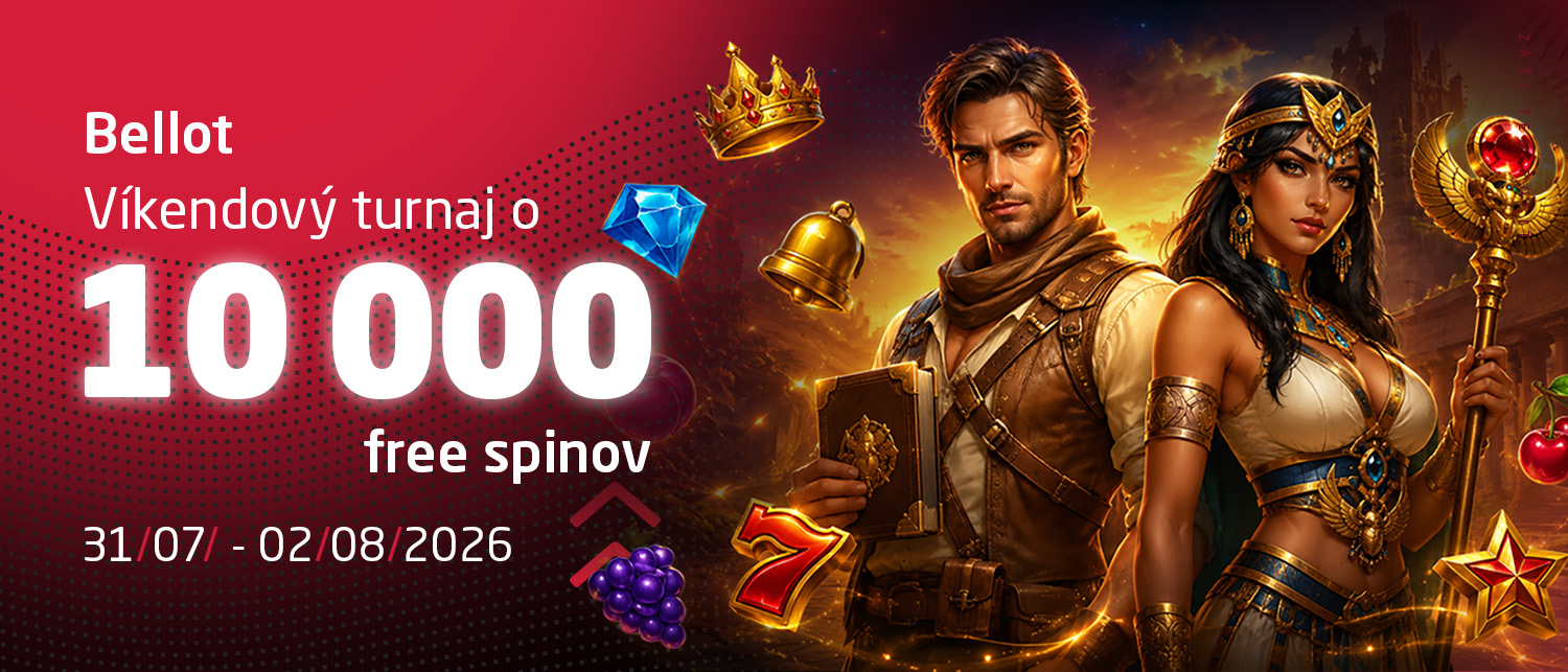 Je tu víkendový turnaj o 10 000 voľných zatočení